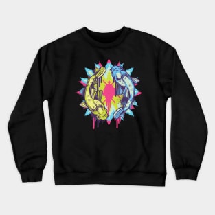 Colorful Koi Crewneck Sweatshirt